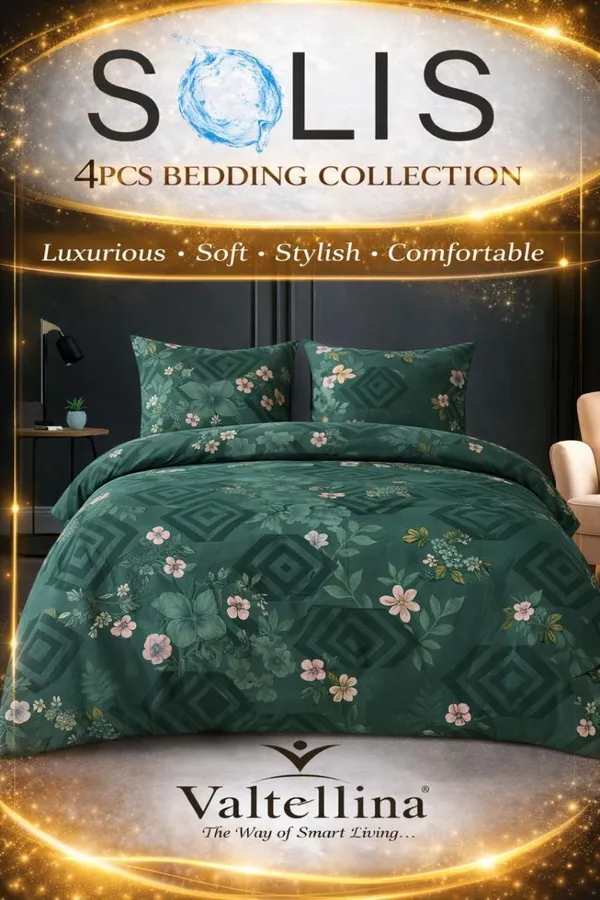 Green_Premium_Cotton_King_Size_Comforter_Set