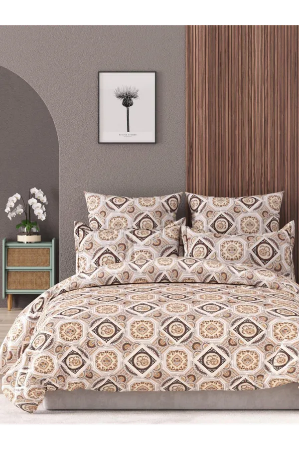 Beige_Premium_Cotton_King_Size_Comforter_Set
