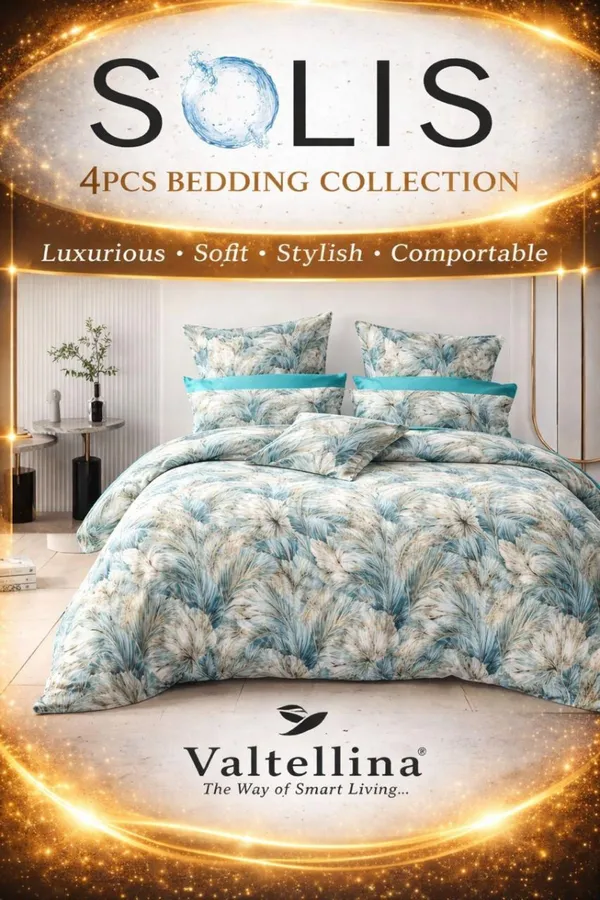 White_Sea_Blue_Premium_Cotton_King_Size_Comforter_Set