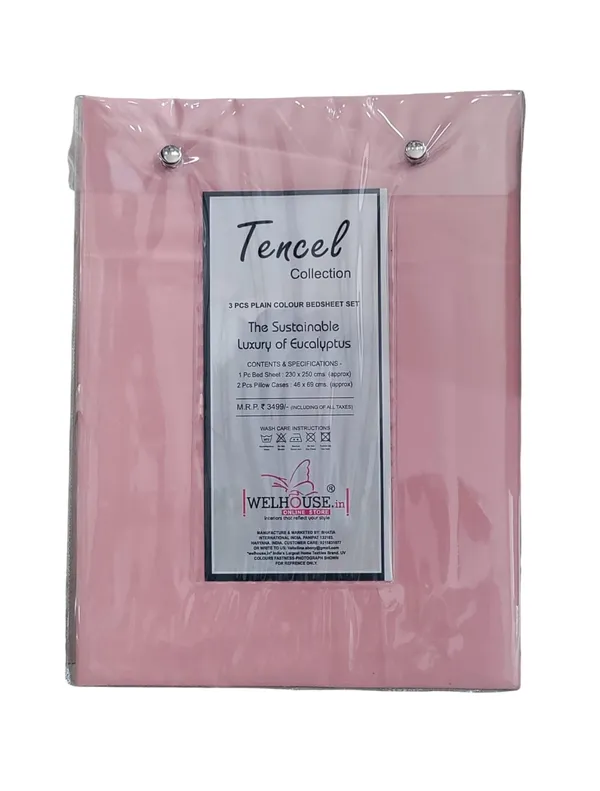 Pink_Premium_Cotton_Double_Bed_Bedsheet_With_Pillow_Cover