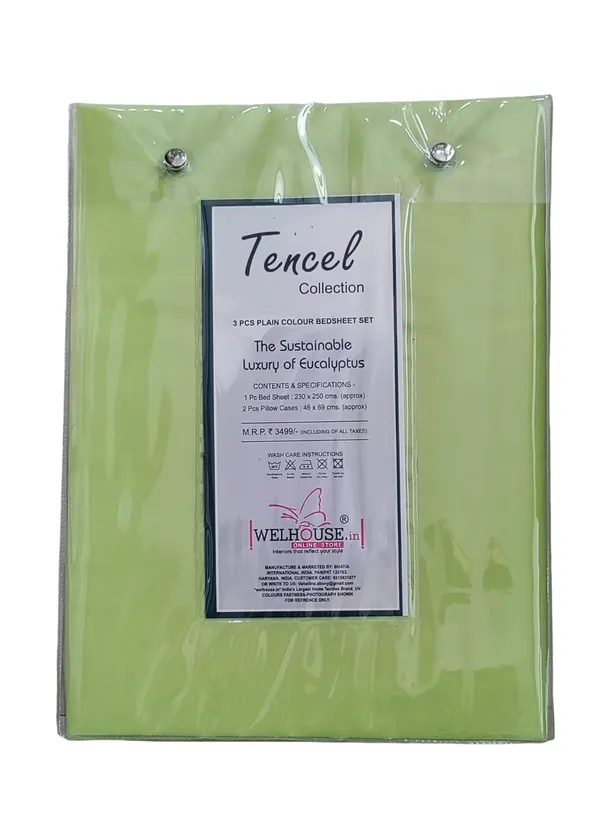 Light_Green_Premium_Cotton_Double_Bed_Bedsheet_With_Pillow_Cover