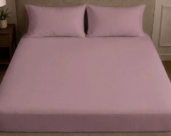 Pink_Premium_Cotton_Double_Bed_Bedsheet_With_Pillow_Cover