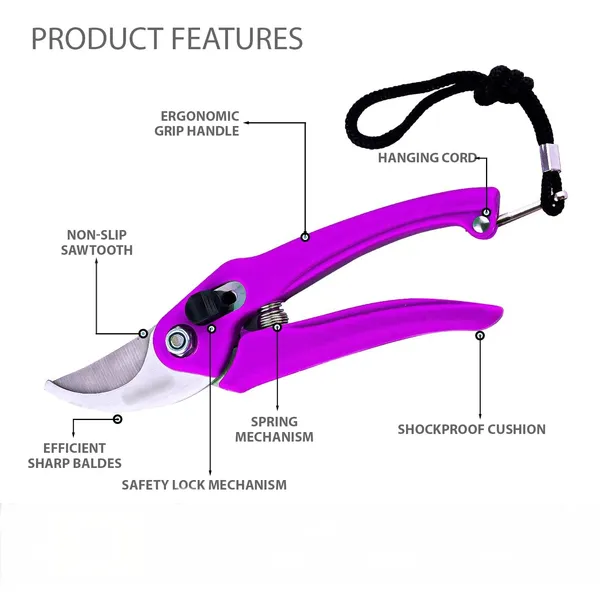 Ziodic_190Mm_Flower_Cutters_Stainless_Steel_Blade_Garden_Pruners_Lock_Mechanism_Pruning_Shears_Plant_Clippers_For_Gardening_Home_Garden_Wood_Branch_Trimmer_Grass_Cutting_Stem_Scissors_(Multicolor)