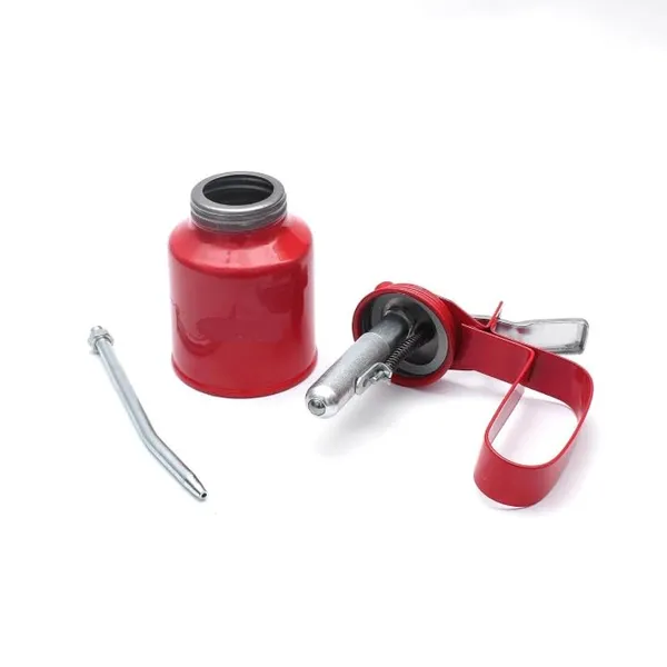 Ziodic_1/2_Pint_Oil_Can_|_Multipurpose_Metal_Oil_Can_With_Fixed_Spout,_For_Vehicles,_Bikes,_Machines_And_Industrial_Use_|_Red_Color