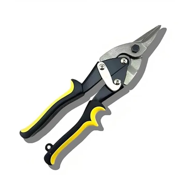 Ziodic_10"_Aviation_Tin_Snips_Straight_Head_-_Cut_Staggered_Tin_Snips_With_Forged_Blade