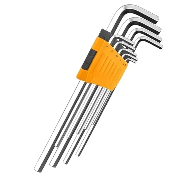 Ziodic_9_Pcs_Hex_Key_Set,Heat_Treatment_And_Chrome_Plate