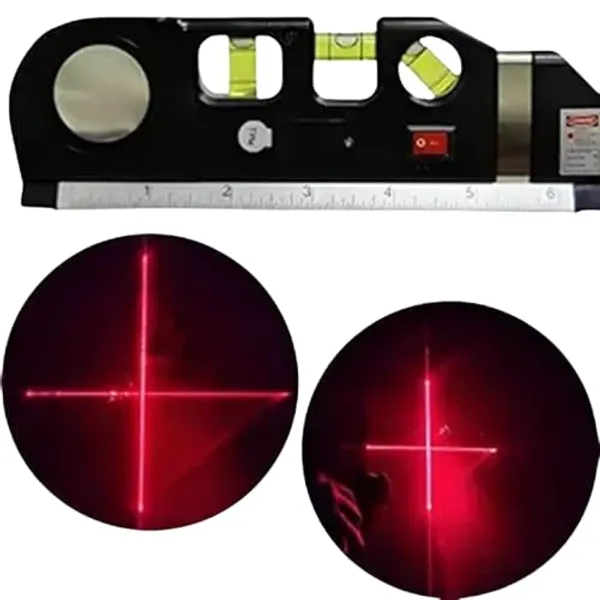 Ziodic_New_Level_Laser_New_Plasti_Horizon_Vertical_Measure_Tape_Aligner_Bubbles_Ruler_Multifunction_Leveler_Tool