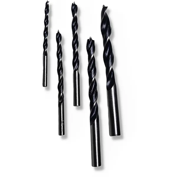 Ziodic_5Pc_Wood_Drill_Bits_I_Brad_Point_Universal_Bits_Fits_All_Drills_For_Rotary/Drill_Drivers_I_Best_For_Woodwork_Compatible_With_Bosch,_Black+Decker,_Ibell_Drill