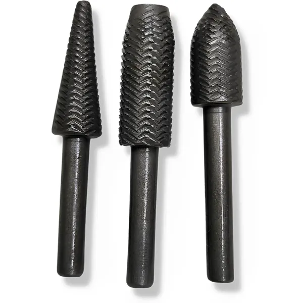 Ziodic_High_Speed_Metal_File_Burl_Drill_Bit_Set_Metal_Working_RaspsShank_Burs_Tools_Cutting_Tool_Black_5Pcs/Set,_High_Speed_Steel,_Round