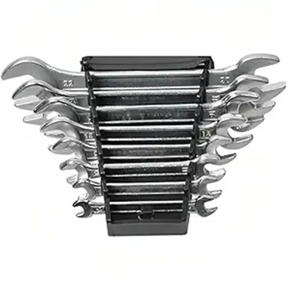 Ziodic_Matte_Chrome_Vanadium_Steel_Double_Open-End_Spanner_Set,_8-Piece,_Anti-Slip,_Maxi-Drive_System