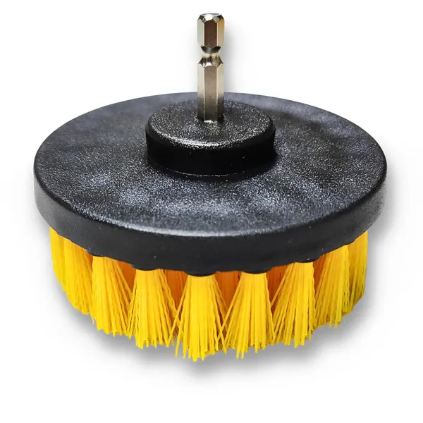 Ziodic_Drill_Brush_Kit_With_Hex_Shank,_Yellow/Red_Bristles_(4_Pcs)