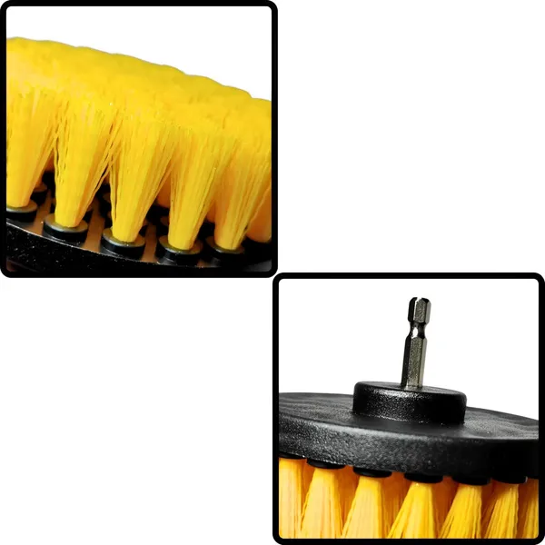 Ziodic_Drill_Brush_Kit_With_Hex_Shank,_Yellow/Red_Bristles_(4_Pcs)