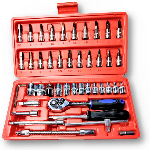 Ziodic_Drive_Socket_Ratchet_Wrench_Socket_Bit_Combination_Tools_Kit_For_Auto_Repairing_&_Household,Metric,46-Piece