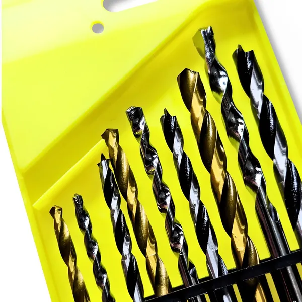Ziodic_9Pcs_Combination_Metric_Drill_Bit_Set_Of_(Hss+Wood+Masonry)_For_Hole_In_Metal/Concrete/Wood