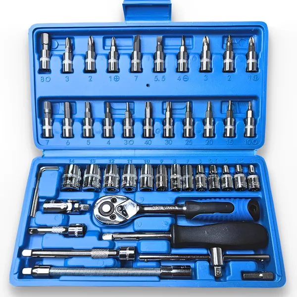 Ziodic_Tools_Drive_Socket_SetCombination_Wrench_Set/Socket_Set_Car_Repairing_Hand_Tool