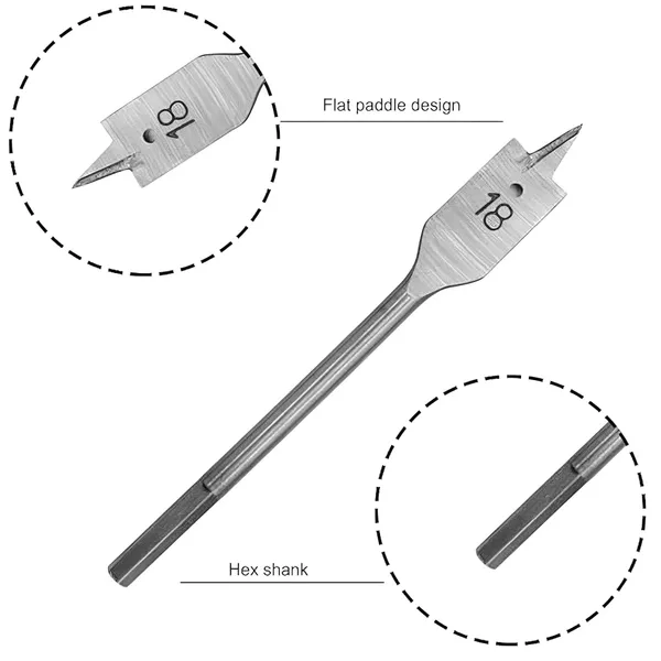 Ziodic_6Pc_Hex_Shank_Paddle_Flat_Wood_Boring_Drill_Bit_Set_For_Power_Tools_Spade_Drill_Bit_Wood_Flat_Drill_Sets_(10_Mm,_12Mm,_16Mm,_18Mm,_20Mm,_25Mm)