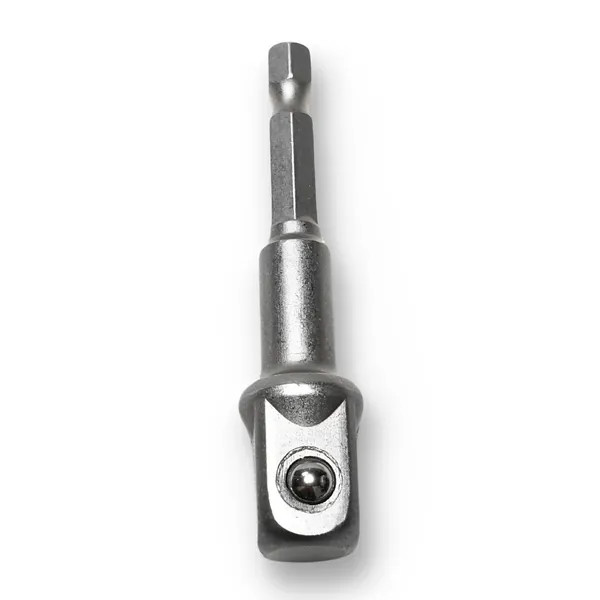 Ziodic_Chrome_Vanadium_Steel_Heavy_Duty_3_Piece_Set_1/4"_3/4"_1/2"_Hex_Shank_Wrench_Socket_To_Power_Drill_Adapter_Bits_Nut_Driver_Extension_Bar_Square_Head_For_Automotive_(Set_Of_3_(1/2,3/4,1/4))