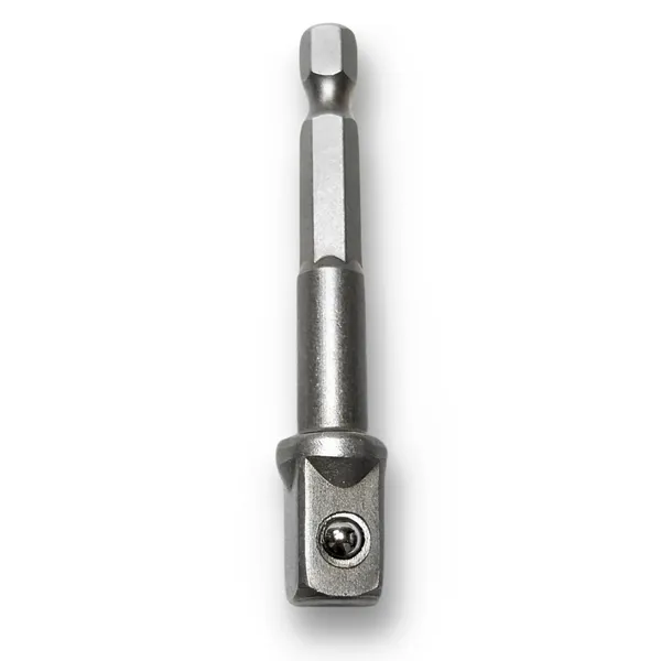 Ziodic_Chrome_Vanadium_Steel_Heavy_Duty_3_Piece_Set_1/4"_3/4"_1/2"_Hex_Shank_Wrench_Socket_To_Power_Drill_Adapter_Bits_Nut_Driver_Extension_Bar_Square_Head_For_Automotive_(Set_Of_3_(1/2,3/4,1/4))