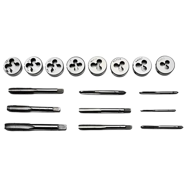 Ziodic_Practical/Set_Metric_Handle_Taps_Dies_Sets_Kits_Screw_Thread_Taps_Carbon_Steel_M3-M12_Taps_Dies_Wrench_Screw_(20_Pic)