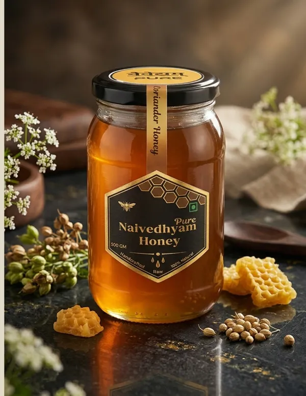 Pure_Naivedhyam_Honey-Coriander_Honey_-_500_Gm