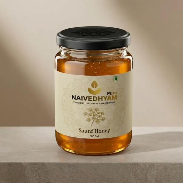 Naivedhyam_Pure_Saunf_Honey_(Fennel_Honey)_-_500G
