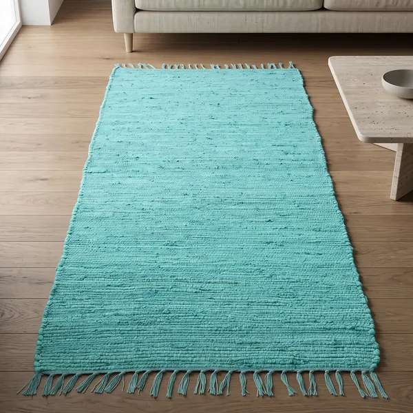 Handmade_Cotton_Dari_Runner_Rugs_for_Home_-_Color_Turquoise