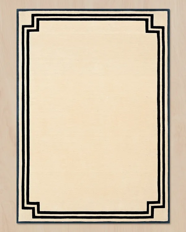 Beige_Frame_Hand_Tufted_Wool_Rug