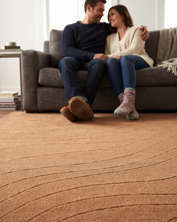 Brown_Abstract_Wave_Hand_Tufted_Wool_Rug