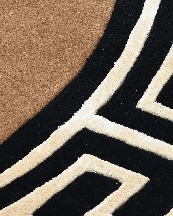 Brown_Greek_Key_Round_Hand_Tufted_Wool_Rug