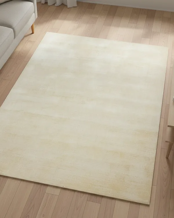 ONYXRUGS_Modern_Viscose_Rug_|_Contemporary_Solid_Carpets_for_Living_Room,_Bedroom_&_Floor_Area_Rugs_|_Ivory,_8x10_Feet