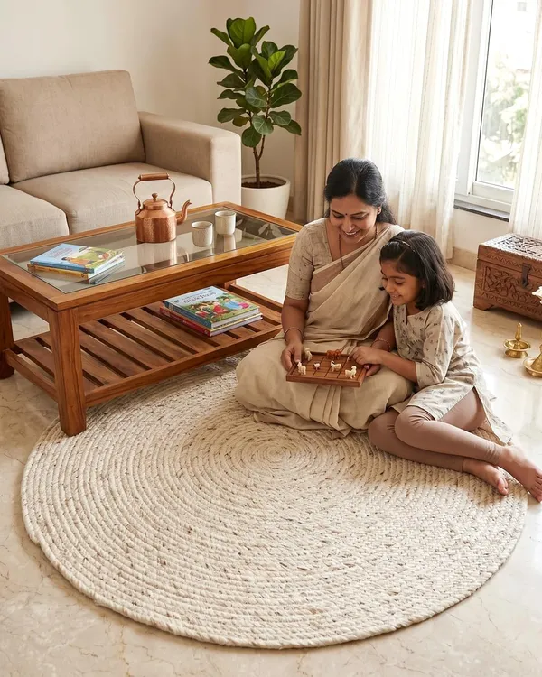 Orbit_Handwoven_Wool_Round_Rug_�_Ivory_Color_Braided_Carpet_for_Living_Room_&_Bedroom_Size_4x4_Feet