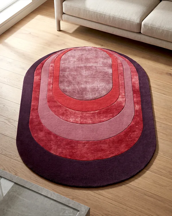 Red_Abstract_Arch_Hand_Tufted_Wool_Rug