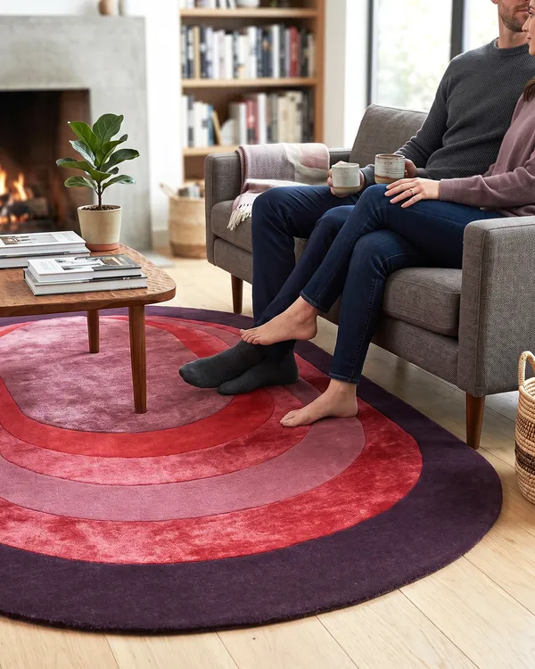 Red_Abstract_Arch_Hand_Tufted_Wool_Rug