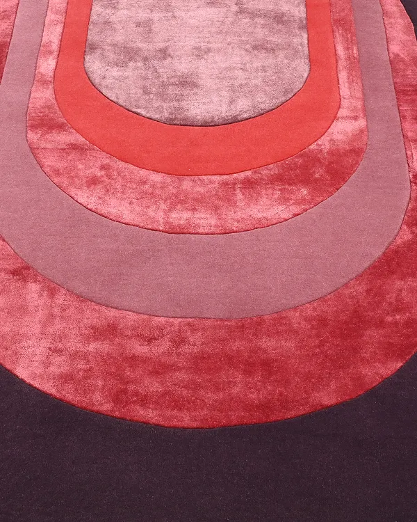 Red_Abstract_Arch_Hand_Tufted_Wool_Rug
