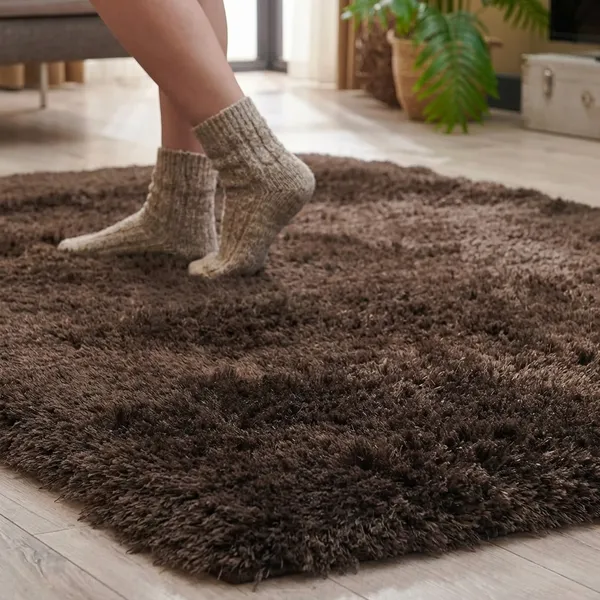 Brown_Handwoven_Fluffy_Soft_Floor_Carpet_Microfiber_Shaggy_Modern_Rugs_Anti_Skid_Backing_For_Home_Living_Room_Bedroom_Dining_Room_Kids_Room_Brown