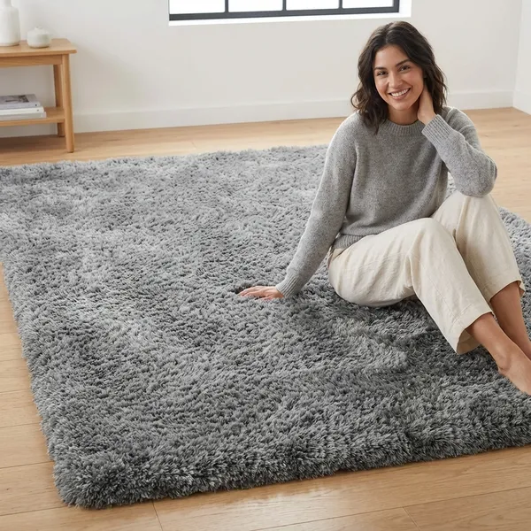 Grey_Handwoven_Fluffy_Soft_Floor_Carpet_Microfiber_Shaggy_Modern_Rugs_Anti_Skid_Backing_For_Home_Living_Room_Bedroom_Dining_Room_Kids_Room