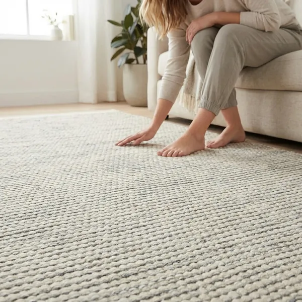 Cream_And_Black_Pebble_Woolen_Carpet_Modern_Rugs_For_Living_Room_Bedroom_Kids_Room_Cream