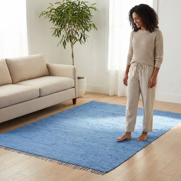 Blue_Handmade_Dhurrie_Cotton_Chindi_Rug_For_Living_Room_And_Bedroom_Durable_Washable_And_Stylish_Carpet_For_Home_Decor