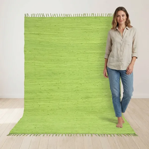 Green_Handmade_Dhurrie_Cotton_Chindi_Rug_For_Living_Room_And_Bedroom_Durable_Washable_And_Stylish_Carpet_For_Home_Decor