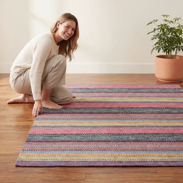 Multicolor_Handwoven_Cotton_Rug_Dhurrie_For_Living_Room_Washable_Modern_Dari_Carpet_For_Bedroom_And_Home