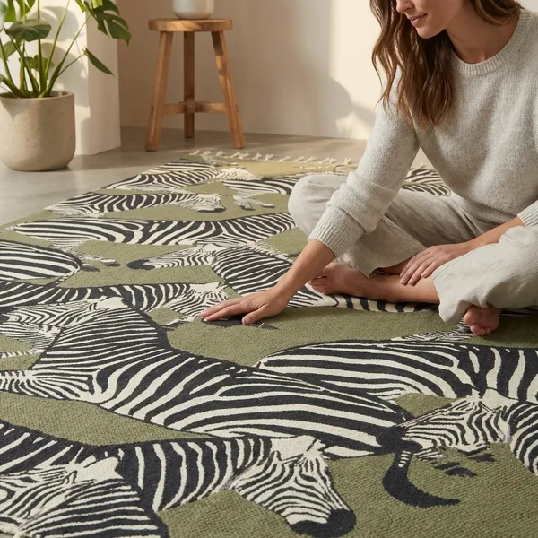 Green_Handmade_Dhurrie_For_Living_Room_Cotton_Rug_For_Bedroom_Durable_Washable_And_Stylish_Printed_Floor_Carpet_For_Home