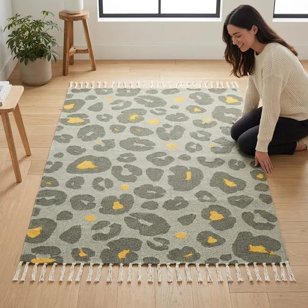 Green_Handmade_Dhurrie_For_Living_Room_Cotton_Rug_For_Bedroom_Durable_Washable_And_Stylish_Printed_Floor_Carpet_For_Home
