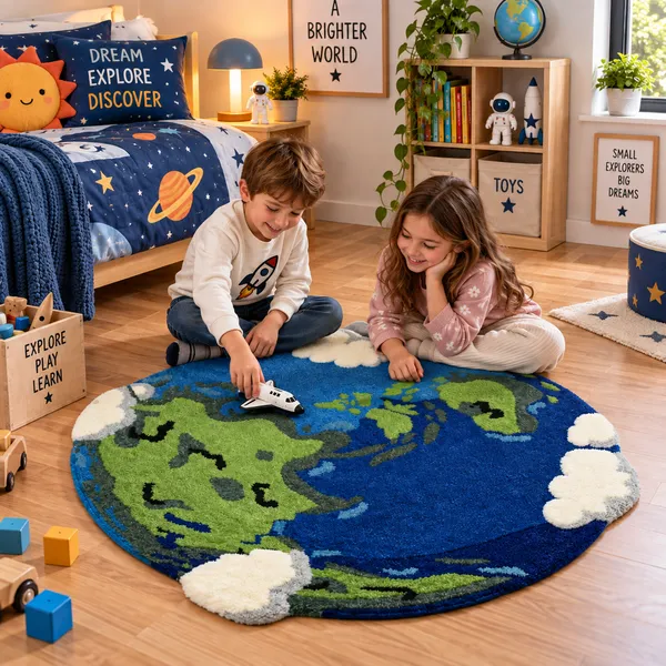 Globe_Hand-Tufted_Wool_Rug