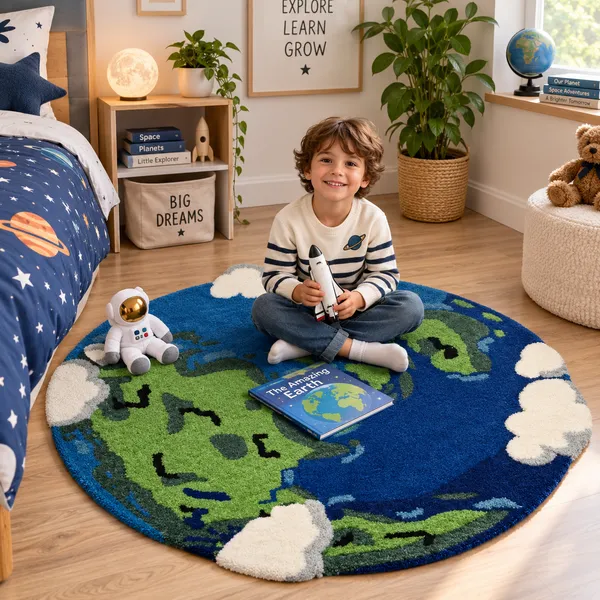 Globe_Hand-Tufted_Wool_Rug