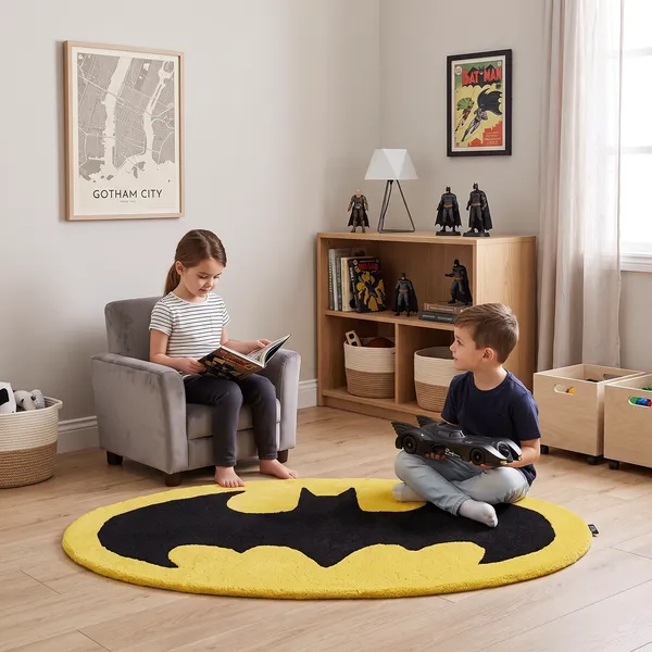 Batman_Hand-Tufted_Wool_Rug