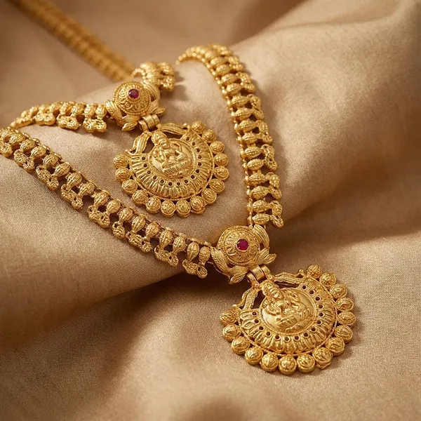 Women_Fashion_Necklace_Set_Combo_With_Matching_Earrings