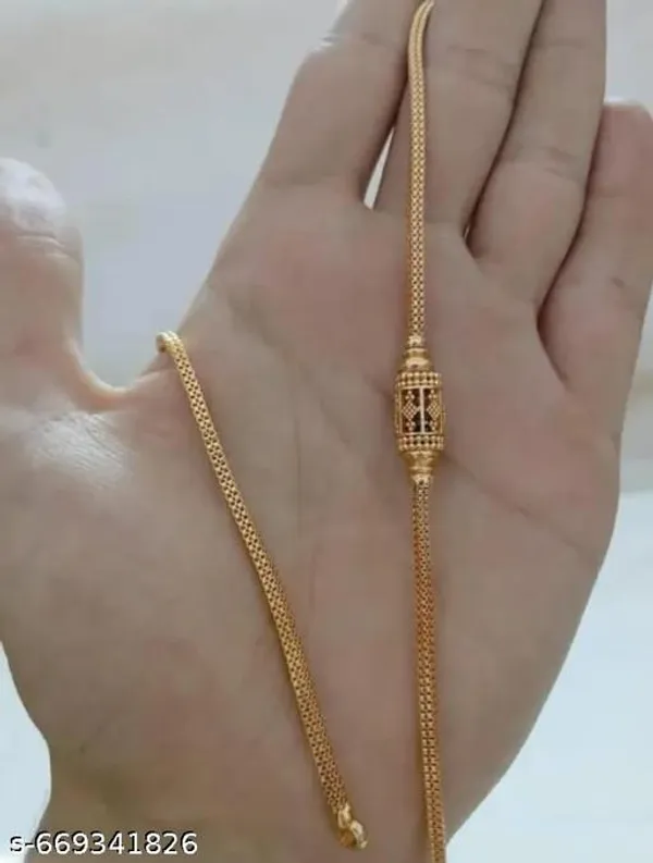 Jodhpuri_Design_Mop_Chain_/_Mugappu_Necklace_For_Women