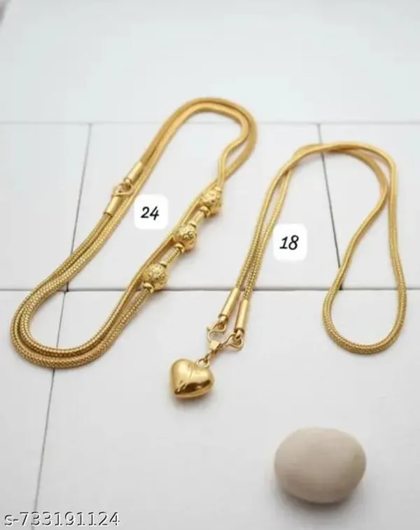 Designer_Heart_Pendant_Necklace_&_Mop_Chain_Combo_For_Women