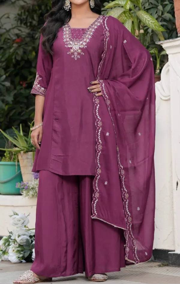 Purple_Roman_Silk_Lachka_Fabrics_Kurta_Set_For_Women