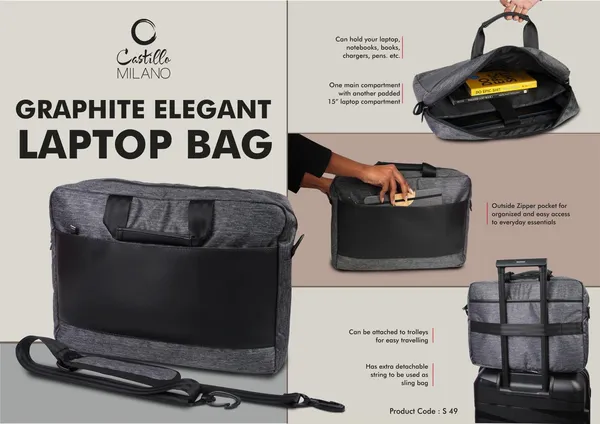 Brown_And_Black_Polyester_And_Fabric_Rover_Expandable_And_Polyester_And_Fabric_S49_Graphite_Elegant_Laptop_Messenger_Bag